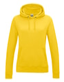 Dames Hoodie College AWDis JH001F Sun Yellow